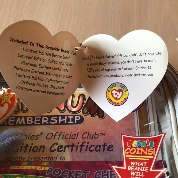 1999 Ty Platinum Membership kit (sealed) - Picture 2 of 6